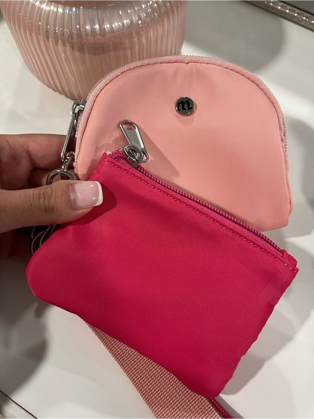 Super Cute Two Toned Keychain